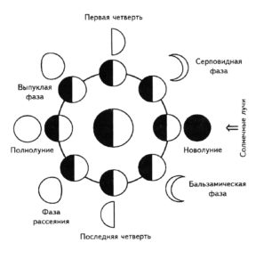 Прогрессии Луны